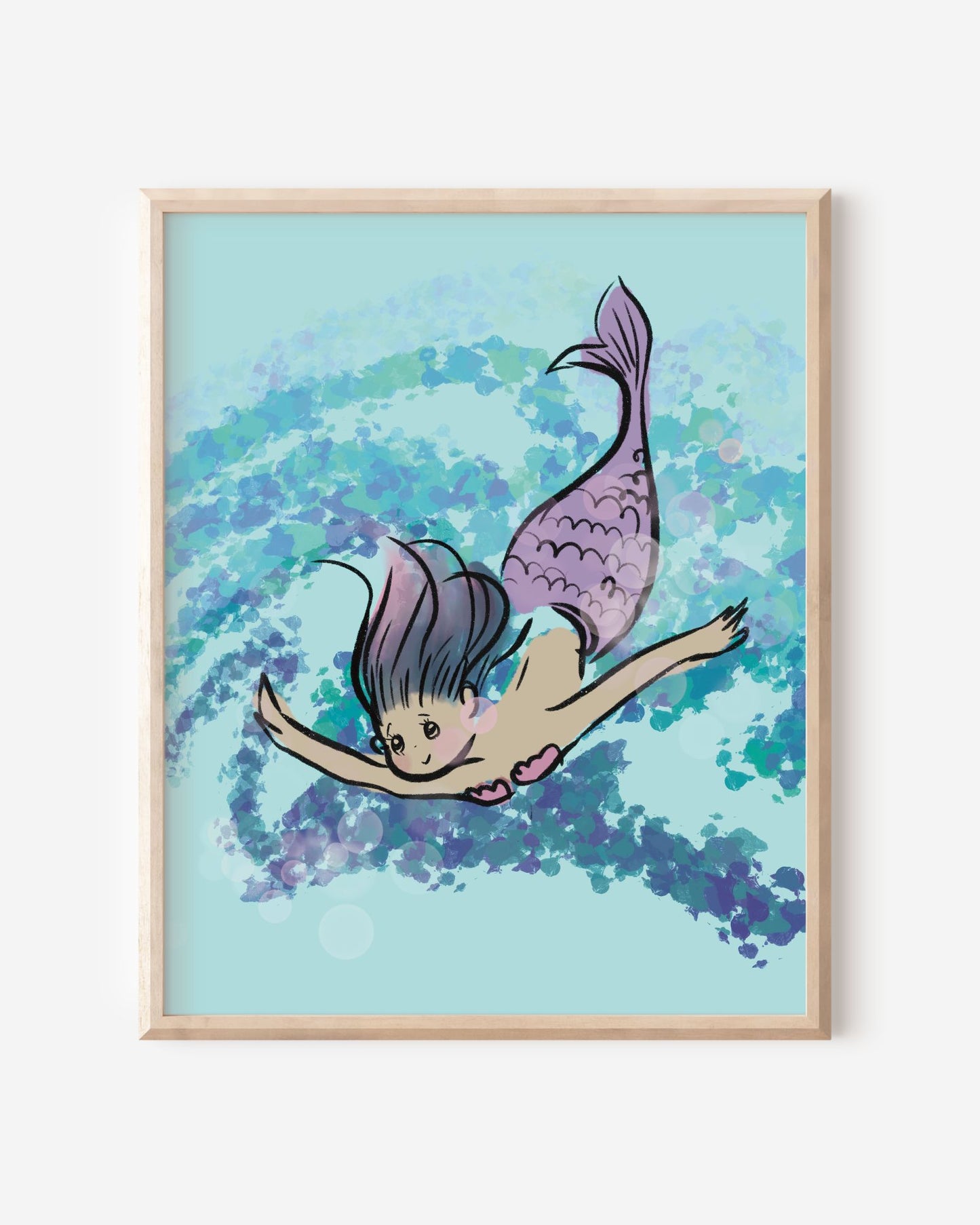 Colorful Mermaid