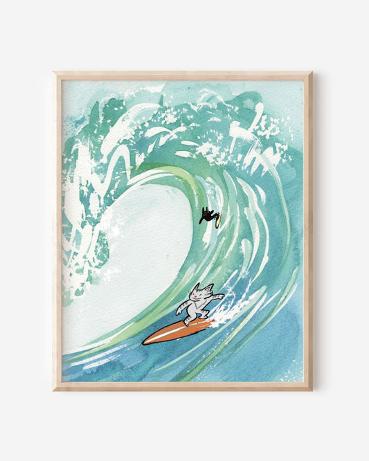 Surfing Cats
