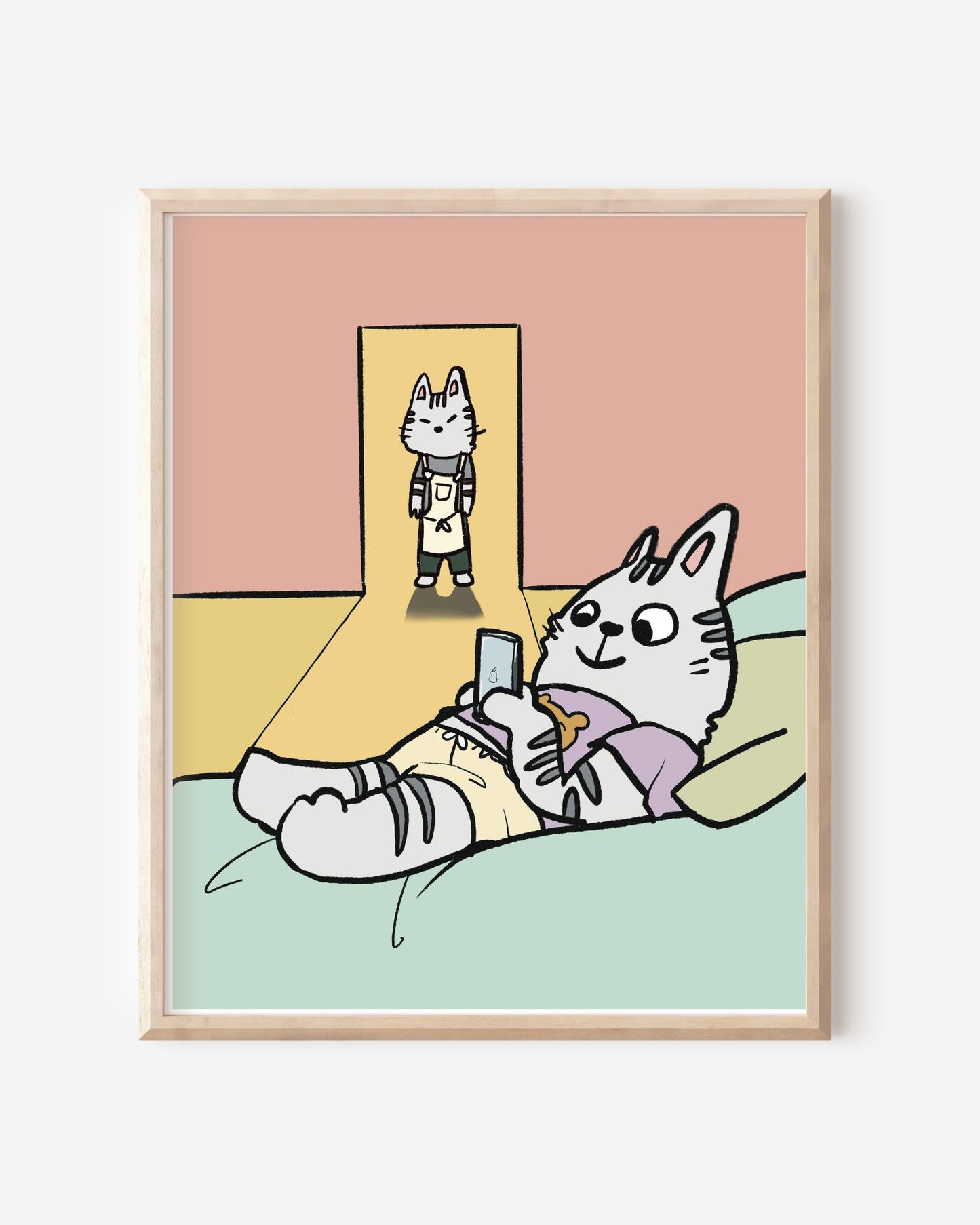 Cell Phone Cat