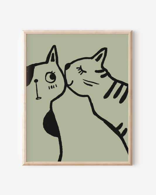 Kissing Cats