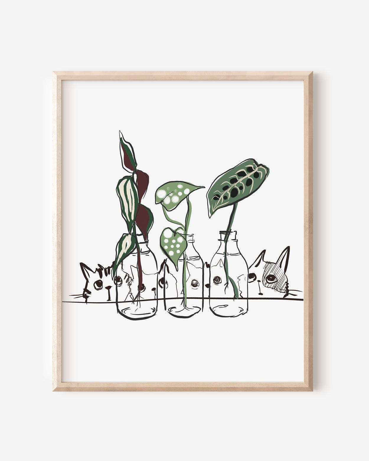 Plants + Cats